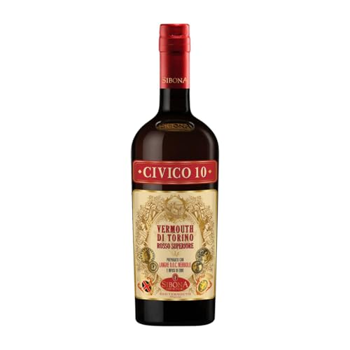 Vermut Sibona Civico 10 75 cl Sin Alcohol