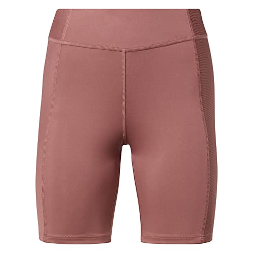 Short de yoga Reebok performance côtelé taille haute pour femme actif