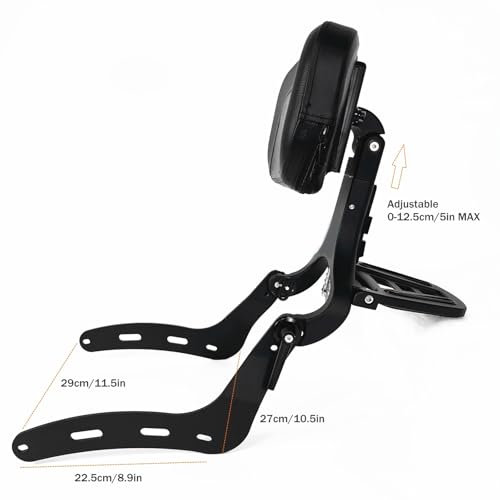 Dossier sissy bar réglable multi-usage moto Sport Chief 2021 2023 2024