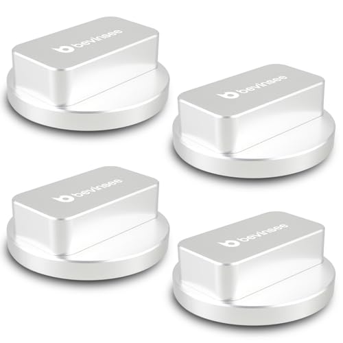 Image of Bevinsee 4pcs Floor Jack Pad Adapter Aluminum Compatible with BMW & Mini E46 E90 E91 E92 E93 F30 F31 M3 F80 M3 G20 Jack Pad Frame Rail Protector Universal Silver