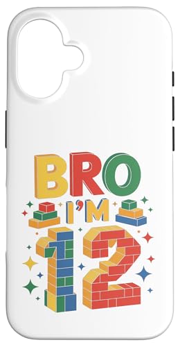 Birthday Boy Bro I'm 12 ςݖ؃ubN ubN X}zP[X iPhone 16 p