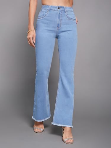 Image of Miss Chase Women's Bootcut Fit High Rise Jeans