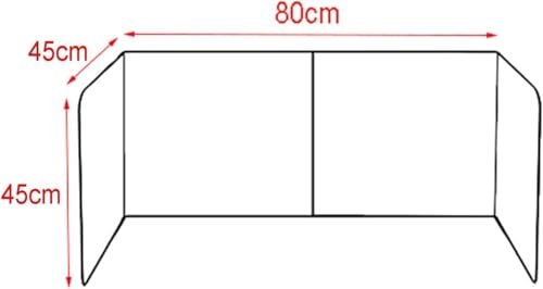Évitez les projections de graisse avec notre écran de cuisson pliable