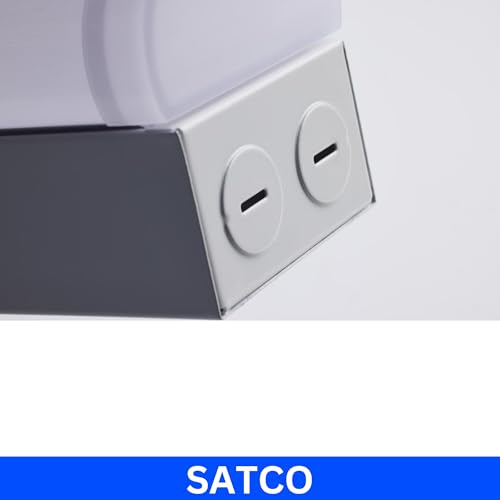 Tiras LED lineales Satco 4FT con batería y sensor 6 piezas miniatura 3