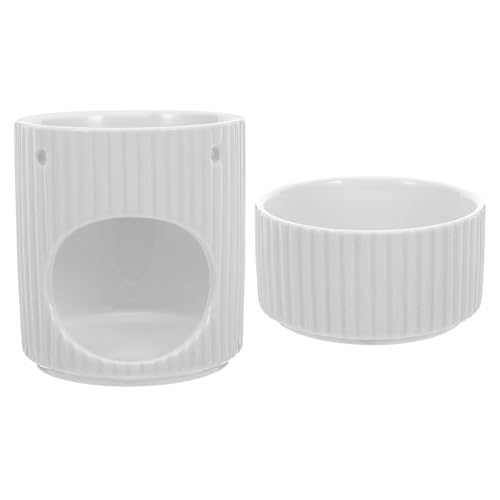 Difusor aromático eléctrico cerámico capacidad 150ml blanco