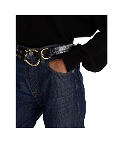 Lauren Ralph Lauren Womens High Rise Relaxed Straight Leg Jeans4