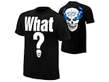 Stone Cold Steve Austin What Retro T-Shirt Black Large