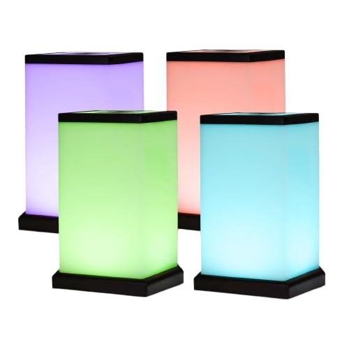 Friendship Lamp® by Filimin Modern - Best Friend Lamps Wi-Fi Touch Lamp LED Light for Long-Distance, Connection, Relationship, Friendship, Gifts, Love, 200+ Colors, App Setup - Set of 4