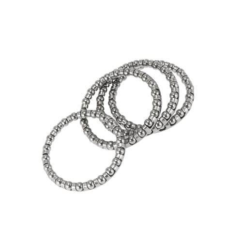RATCHROLL 4 Pcs 4mm x 22 Ball Bearings Cages Crank Bearings Wheel Bearing Retainer for Bicycle Replacement Car Parts
