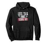 Less Talk More Visual Kei V-Kei Japanese For Visual Kei Fans Pullover Hoodie