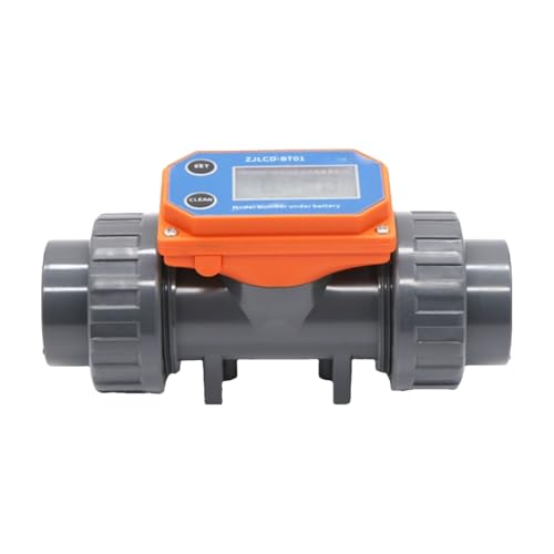 Débitmètre de tuyau en PVC numérique grand capteur ZJPVC-BT01-DN32