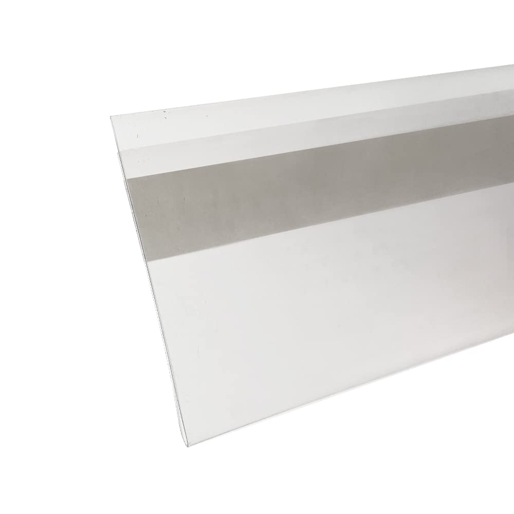 Buy Shelf Label Strips, 25 Pack 3” Self Adhesive Shelf Label Holder