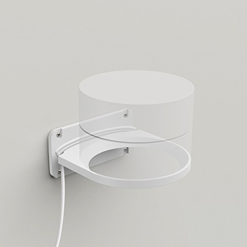 LykusSource Google WiFi Wall Mount Bracket, Signal as Good as Placed On The Table, Built-in Power Cord Organizer (1-Pack)