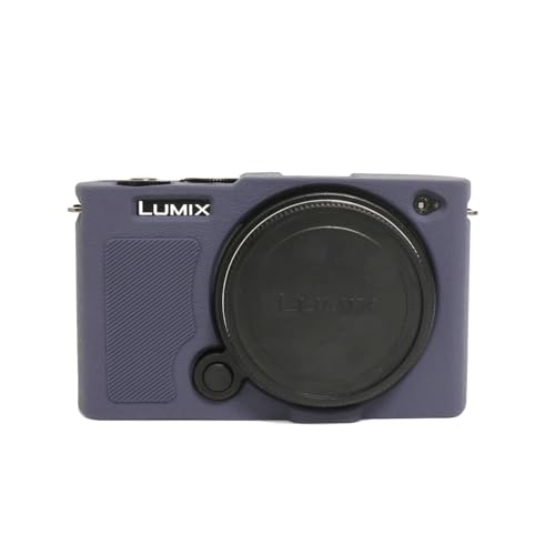�ySIUTATDSH�zPanasonic �p�i�\�j�b�N Lumix DC-S9 ��p �P�[�X Lumix S9 �V���R���J�����P�[�X �ϏՌ��E�h�o�E�y�ʐ݌v �O�r�ݒu�Ή� 4�F�I���� (�u���[)