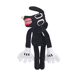 SUPYINI Cartoon Hond Pluche Speelgoed Horror Cartoon Plushie Gevulde Pop Anime Zachte Gevulde Pluche Speelgoed Poppen…