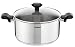 Produktbild Tefal Kochtopf, 24 cm, Glasdeckel, Induktion, Edelstahl, ergonomische Griffe wärmeisoliert, Schmorgeriche, Comfort Max C9734604