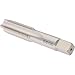 Hertel High-Speed Steel Straight Flute Tap, M20x2.5 Metric Coarse, 4 Flute, Plug Chamfer, Bright/Uncoated Finish, 2
