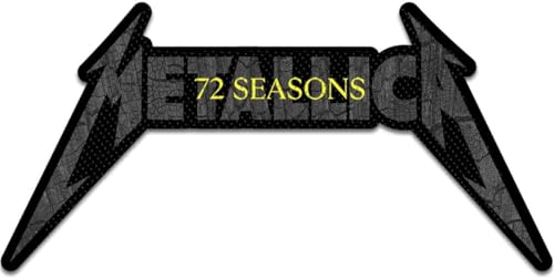Metallica 72 Seasons Charred Logo Cut Out Indifférent Patch multicolore 100% Polyester