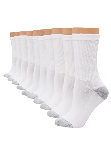 Hanes Womens Hanes Women's Crew Sock, Pack of 10Dress & Casual Socks3