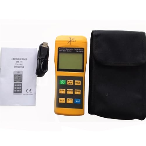 Medidor Gauss EMF 3 ejes 30-2000Hz con Registrador miniatura 2