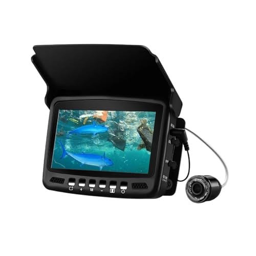 EF43A 20M 1000TVL QTm@  XނJ 4.3C` LCD j^[ 8PCS LED iCgrWJ ނ胉vp(20M Cable)