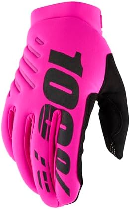 100% BRISKER Women's Cold Weather Motocross & Mountain Bike Gloves - Warm Winter MTB & MX Powersport Racing Protective Gear image 5
