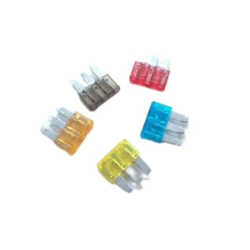 Fusibles 3 broches pour automobile 5A à 20A en lot de 10 pièces