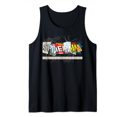 Débardeur Spider-Man Beyond Amazing imprimé multi-logo Marvel pour homme