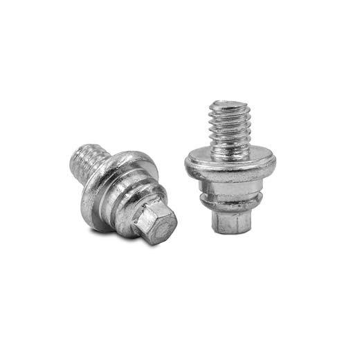 Suspenix 2pcs Battery Terminal Bolts Side Terminal Battery Bolts Universal Fit