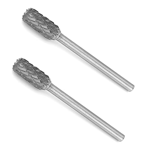 Fresas rotativas Auniwaig 6mm doble corte 2 piezas miniatura 1