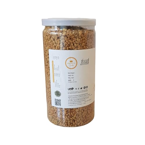 Image of Nature's Park Fenugreek Seeds Yellow (Peeli Dana Methi) in Pet Jar (170 gm)