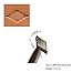 PANSHIYON Leather Stamps,Professional Leather Border Stamping Tools for Craft Working(B962+F926D)