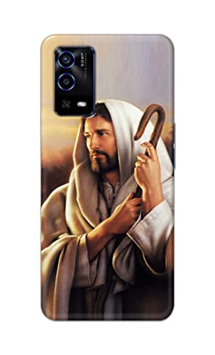 Image of PRINTFIDAA Catholic Image of Jesus Christ from Slovakia Hard Back Cover for Oppo A55 Back Cover -(P6) KAT1003
