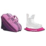 Sherwood - Schlittschuhtasche mit Henkeln I Inliner-Tasche pink/Berry & Unisex SHER Wood Junior Pro Eishockey elastische Kufenstr mpfe f r Kinder Eishockey Schlittschuhe 2, rosa, Einheitsgröße EU