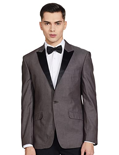 Image of Park Avenue Men's Peak Lapel Slim Fit Blazer