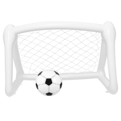 LOORGVEL 折りたたみ式ポータブルキッズサッカーゴール 屋内外対応 用サッカーゴール トドラー向けインフレータブル練習用ネット 家族で楽