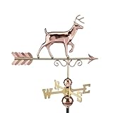 Good Directions 1977P Proud Buck Weathervane, Pure Copper