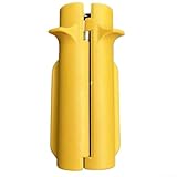 La solución para quitar espinas, nuestra herramienta de plástico para pelar espinas de rosa hace que sea fácil (amarillo)