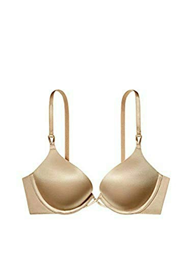Victoria's Secret Bombshell+ADDS 2 Cups+ Miraculous Plunge Bra(34B) Nude
