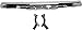 Garage-Pro Front Bumper Replacement Kit For Chevrolet Colorado 2004-2012, GMC Canyon, Isuzu i-290 2007-2008, i-280 2006, Chrome Front