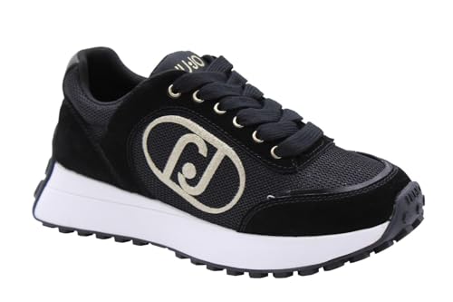 Baskets femme cuir noir Liu Jo Lolo 17 la fin du dilemme style confort