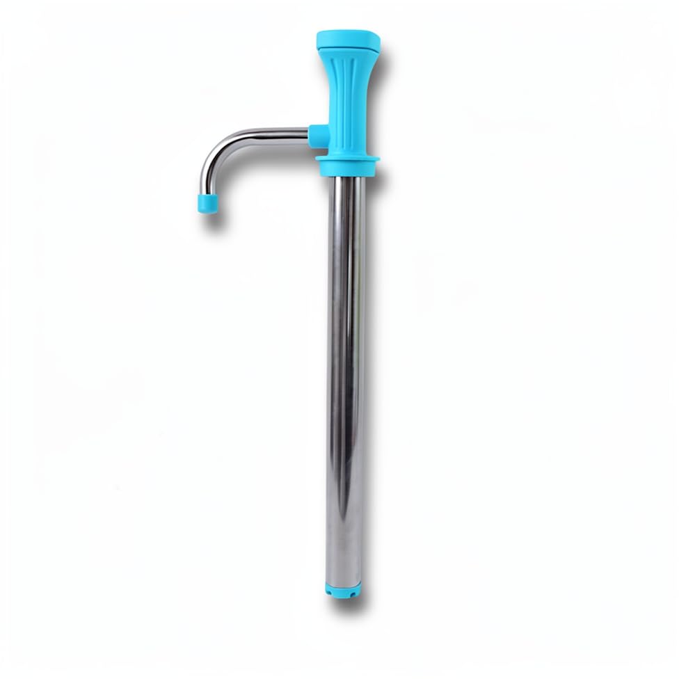 Drumstone (𝐄𝐱𝐥𝐮𝐬𝐢𝐯𝐞 15 𝐘𝐞𝐚𝐫𝐬 𝐰𝐚𝐫𝐫𝐚𝐧𝐭𝐲) Hand Pump Drum Can Dispenser Metal Hand Pump Liquid Transfer Pump for Kerosene Diesel Cooking Oil and Water Use Home Kitchen Garage-image-18