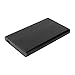 Naroote Externe Festplatte, Tragbare Festplatte Externe SSD -HDD -Gehäuse 2,5 Zoll 5 Gbit/S 2 TB Kapazität Anti -statischer Festplatte mit USB3.0 -Schnittstelle für (Black)