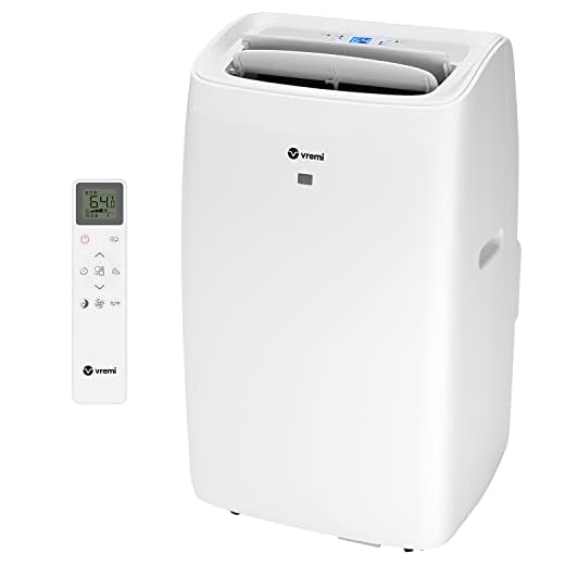 Vremi 14,000 BTU Portable Air Conditioner with Heater Mode - Conveniently Cools Rooms 500 to 650 Square Feet