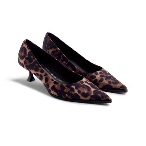 Zapatos TACÓN Estampado Animal BIWABIK