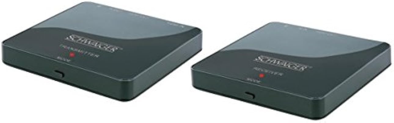 Schwaiger Kit Trasmettitore Ricevitore HDMI Wireless Full HD Nero Schwaiger Kit Trasmettitore Ricevitore HDMI Wireless Full HD Nero