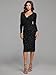 GUESS Women's Long Sleeve Celia Micro Sequin Sweater Dress, Jet Black Multi