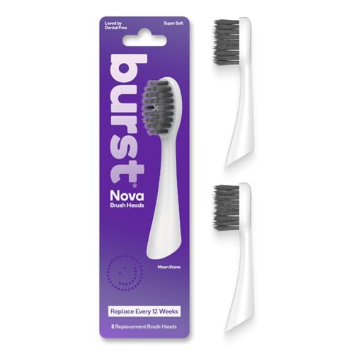 Têtes Nova Sonic à poils super doux anti-abrasion sous la ligne gingivale
