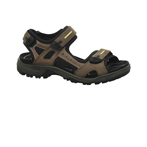Image of ECCO Men's Yucatan Sandal,Tarmac /Moon Rock,49 M EU (US Men's 15-15.5 M)