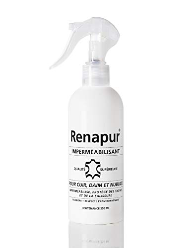 RENAPUR Imperméabilisant pour cuir, daim, nubuck et tissus 250ML (marque Française)
